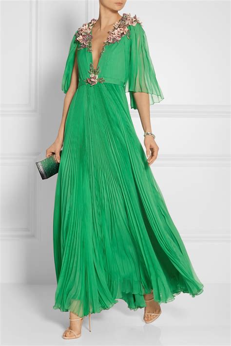 gucci green dresses